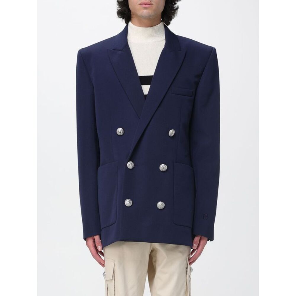 Balmain Jacket Men Blue